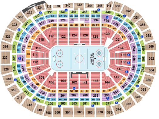 Ball Arena Ball Arena Seating Chart